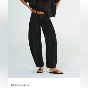 We The Free Good Luck Barrel Jeans